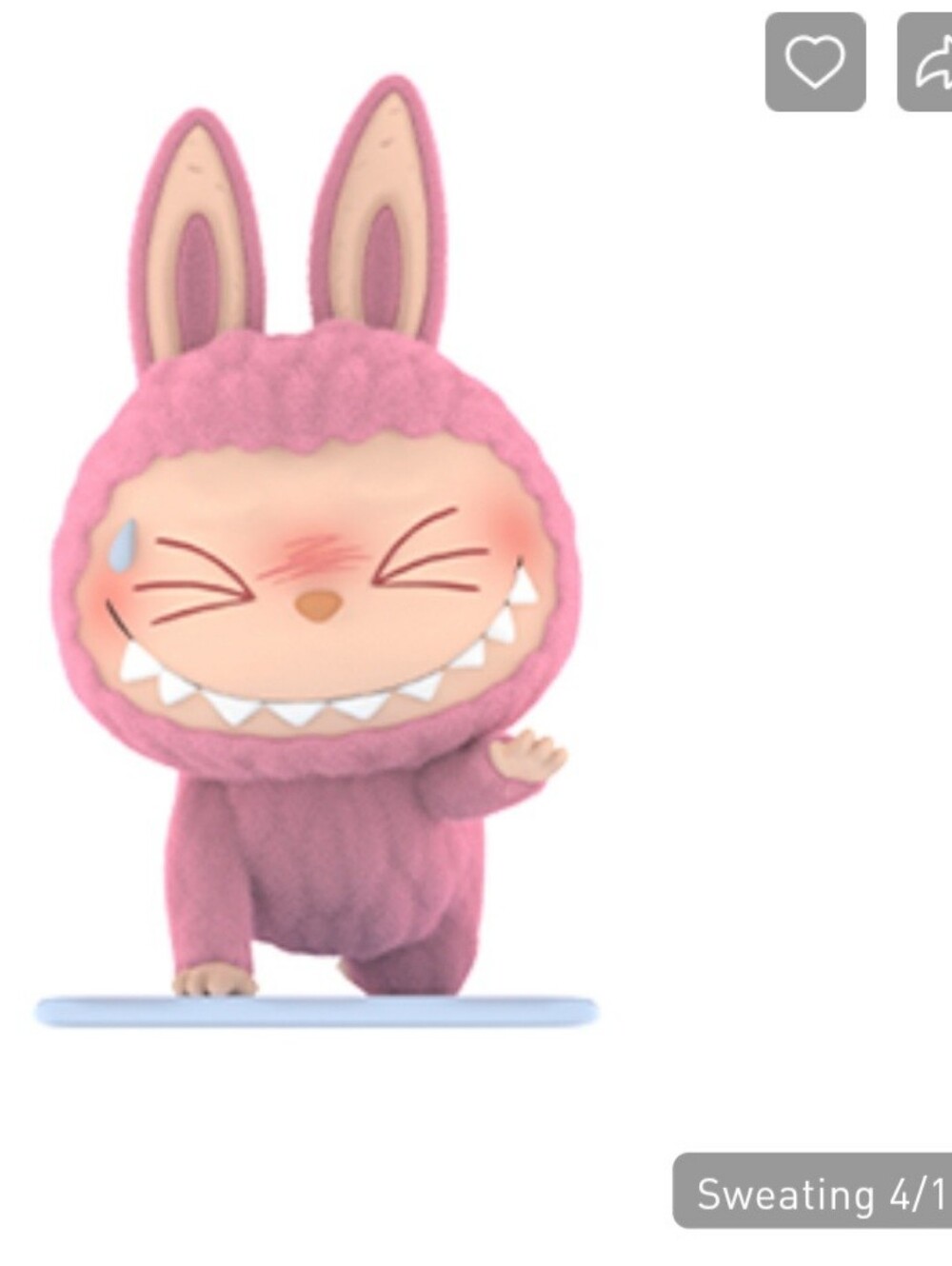 Pop Mart The Monsters Lazy Yoga Series Figure - Sweating
